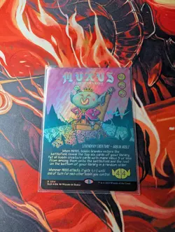 Muxus, Goblin Grandee (Rainbow Foil) - MtG Secret Lair - Wizard of Barge - Image 4