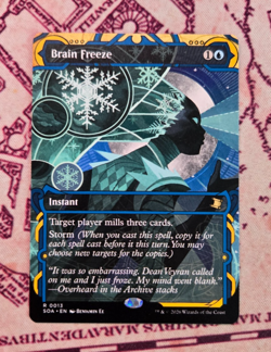 MTG Brain Freeze Mystical Archives Secrets of Strixhaven NM - Image 1