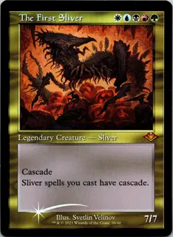 The First Sliver (Retro Frame) 26 Modern Horizons 2 mtg Foil NM - Image 1