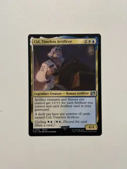 Cid, Timeless Artificer #216 (NM) Final Fantasy MTG - Image 1