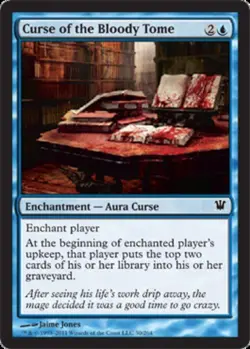 Curse of the Bloody Tome x1 NM Magic the Gathering 1x Innistrad mtg card - Image 1