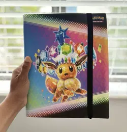 Pokemon TCG Binder Set Of 5 With Elastic Strap - Prismatic, Black Bolt, White F - Image 1