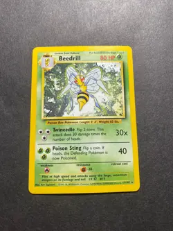 Beedrill 017/102 Base Set Regular Pokemon TCG 151 RARE - Image 1