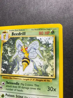 Beedrill 017/102 Base Set Regular Pokemon TCG 151 RARE - Image 4