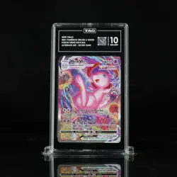2021 Pokemon SWSH Fusion Strike 269/264 Mew VMAX Alt Art SR TAG 10 (962) - Image 1