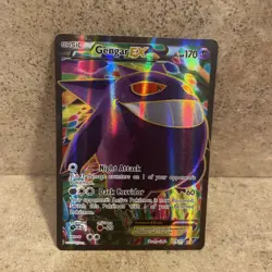Gengar Ex - 114/119 XY Phantom Forces Ultra Rare Full Art Holo Pokemon 2014 - LP - Image 2