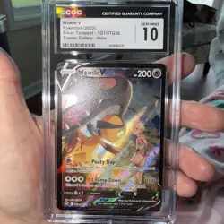 Pokemon Silver Tempest TG17 Mawile V Full Art Trainer Gallery CGC 10 GEM MINT - Image 1