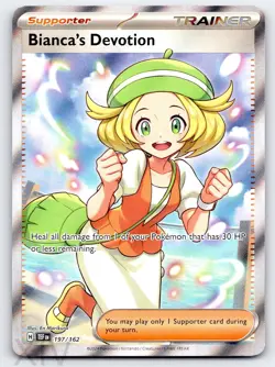 Bianca's Devotion 197/162 Pokemon Temporal Forces Ultra Rare - Image 1