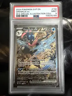 2024 Pokemon SVP en Greninja EX Special Illustration Collection PSA 9 - Image 1
