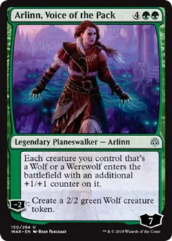 Arlinn, Voice of the Pack x1 NM Magic the Gathering 1x War of the Spark mtg card - Image 1