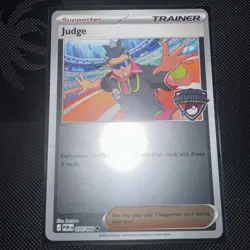 Pokemon Regionals 2026 Judge 076/088 Competitor Promo NM - Image 1