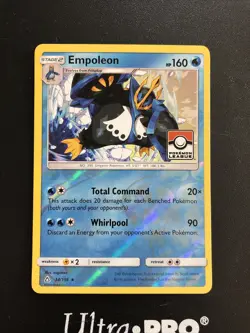 Empoleon - 34/156 - Pokemon League Promo ~ Ultra Prism ~ Pokemon TCG - Image 1