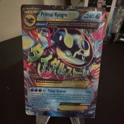 Pokemon Company Primal Kyogre EX 55/160 XY Primal Clash Ultra Rare Holo 240 - Image 1