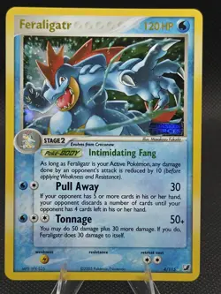 Feraligatr 4/115 EX Unseen Forces Reverse Holo Rare Stamped NM- Pokemon TCG - Image 1