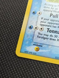 Feraligatr 4/115 EX Unseen Forces Reverse Holo Rare Stamped NM- Pokemon TCG - Image 5