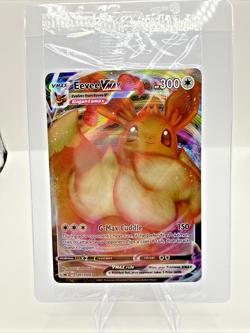 SEALED Eevee VMAX SWSH087 Black Star Promo Full Art Holo Pokemon TCG 2021 NM - Image 1