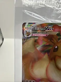 SEALED Eevee VMAX SWSH087 Black Star Promo Full Art Holo Pokemon TCG 2021 NM - Image 2