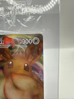 SEALED Eevee VMAX SWSH087 Black Star Promo Full Art Holo Pokemon TCG 2021 NM - Image 3