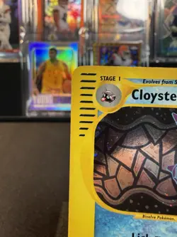 Pokemon TCG Cloyster Expedition Base Set Holo Rare LP 8/165 - Image 3