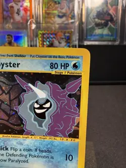 Pokemon TCG Cloyster Expedition Base Set Holo Rare LP 8/165 - Image 4