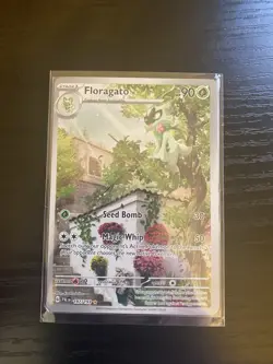 Pokemon Floragato Illustration Rare 197/193 Paldea Evolved Holo English - Image 1