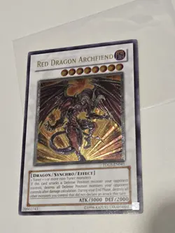 Yu-Gi-Oh! Red Dragon Archfiend TDGS-EN041 Ultimate Rare Near Mint - Image 2