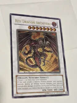 Yu-Gi-Oh! Red Dragon Archfiend TDGS-EN041 Ultimate Rare Near Mint - Image 4