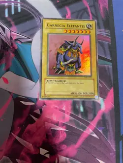 YUGIOH - GARNECIA ELEFANTIS - SUPER RARE - UNLIMITED - NM - MRD - Image 1