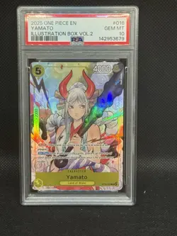 Yamato PSA 10 (Illustration Box Vol.2) ST13-016 One Piece Promotion Cards Foil - Image 3