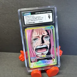 CGC 9 One Piece Jewelry Bonney Leader Carrying on His Will OP13-100 Alt Art JP - Image 1