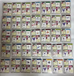 Pokemon Carddass 59 Card Lot Trading Card Set Vintage Authentic Rare - Image 3