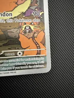 Pokemon TCG Team Rockets Raticate Card 202/182 Destined Rivals Illustration - Image 4