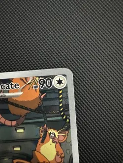 Pokemon TCG Team Rockets Raticate Card 202/182 Destined Rivals Illustration - Image 5