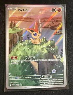 Pokemon TCG SV: Scarlet & Violet Promo Cards #208 Victini NM - Image 1