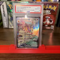 Skeledirge EX Special Illustration Rare Card 258/193 Paldea Evolved - Image 1
