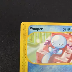 Wooper 66/147 Uncommon Aquapolis Non Holo Pokemon Card LP - Image 2