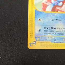 Wooper 66/147 Uncommon Aquapolis Non Holo Pokemon Card LP - Image 5