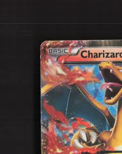 Charizard EX XY17 XY Promos Black Star Promo Holo Pokemon Card DMG - Image 3