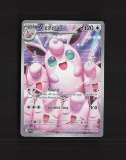 Wigglytuff 105/094 Phantasmal Flames Full Art Ultra Rare Holo Pokemon Card NM - Image 1