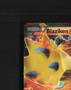 Blaziken EX XY54 XY Promos Black Star Promo Holo Pokemon Card MP - Image 3