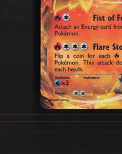 Blaziken EX XY54 XY Promos Black Star Promo Holo Pokemon Card MP - Image 5
