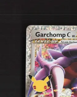 Garchomp C LV.X 145 Celebrations Stamped Classic Collection Pokemon Card LP+ - Image 3