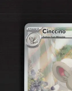 Cinccino 153/086 Black Bolt Full Art Ultra Rare Holo Pokemon Card NM - Image 3