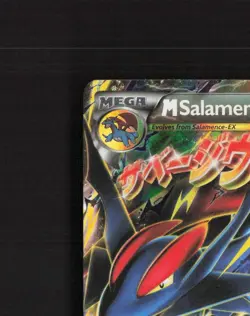 Mega M Salamence EX XY171 XY Promos Black Star Promo Holo Pokemon Card LP - Image 3
