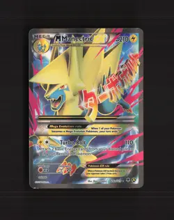 Mega M Manectric EX 24a/119 Phantom Forces Full Art Ultra Rare Pokemon Card LP+ - Image 1