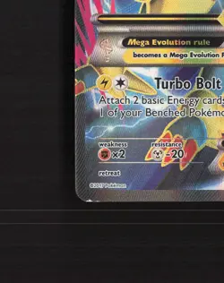 Mega M Manectric EX 24a/119 Phantom Forces Full Art Ultra Rare Pokemon Card LP+ - Image 5