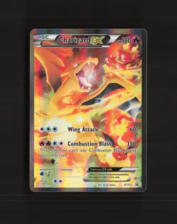 Charizard EX XY121 XY Promos Full Art Black Star Promo Holo Pokemon Card LP - Image 1