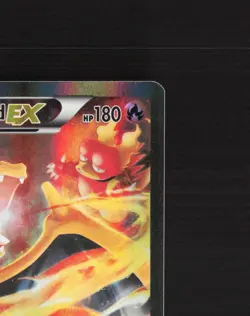 Charizard EX XY121 XY Promos Full Art Black Star Promo Holo Pokemon Card LP - Image 4
