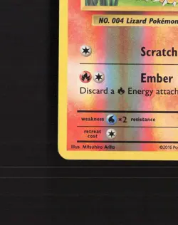 Charmander 9/108 Evolutions Reverse Holo Pokemon Card LP - Image 5