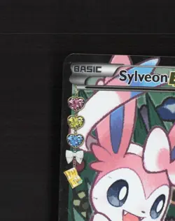 Sylveon EX RC32/RC32 Generations Full Art Ultra Rare Holo Pokemon Card DMG - Image 3